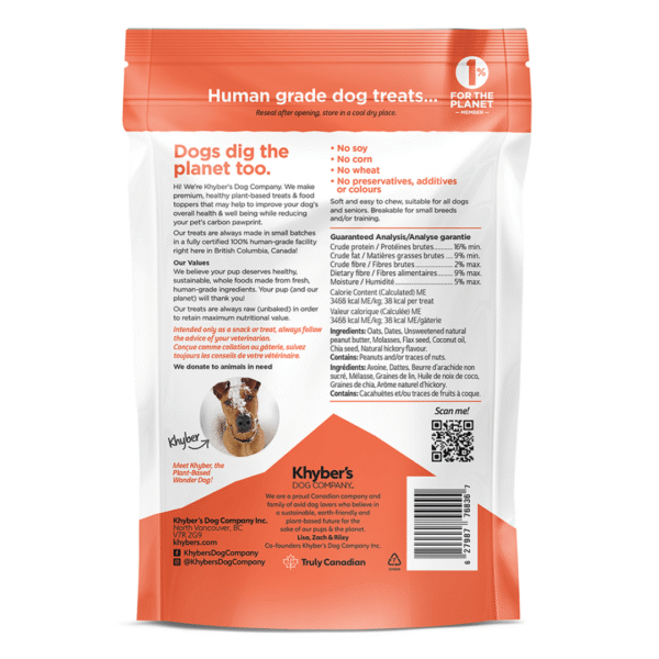 Heavenly Hickory BBQ Raw Superfood - Plant-Based - Low Allergen Dog Treats - Image 2